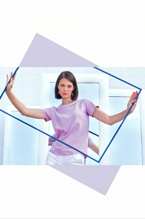 Tricou Kari roz Granchio [0]