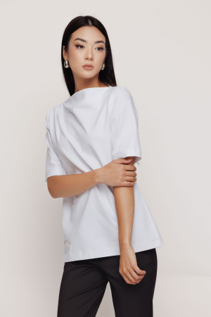 Tricouri dama - Tricou OF2MZ4295 alb Mizar