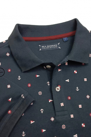 Tricou Polo Marcada Sea Barrier [2]