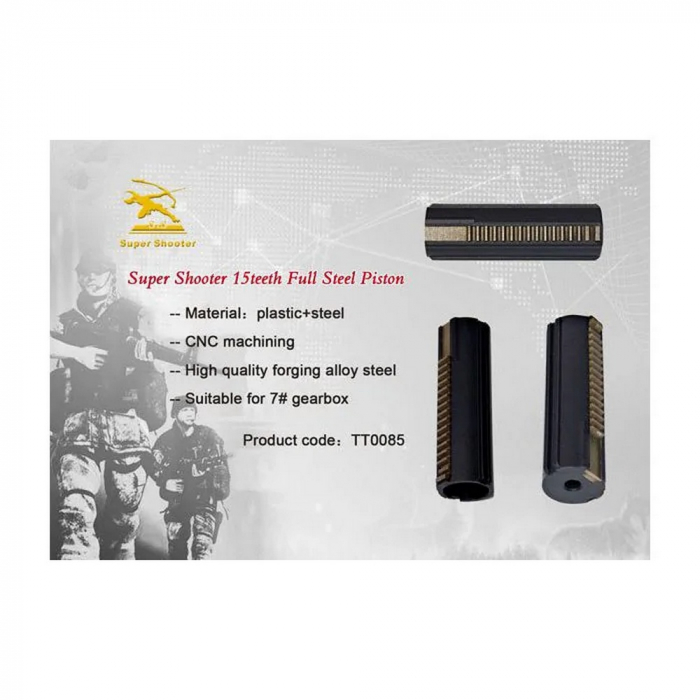 Piston 15 dinti metal SHS [5]