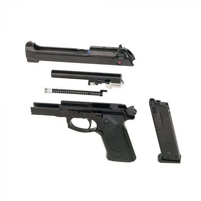 Replica KJW M9 Vertec gas full metal [7]