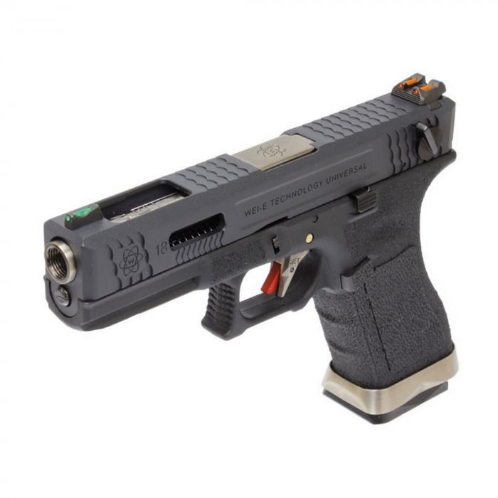 Replica WE18C Custom Silver GBB WE [3]