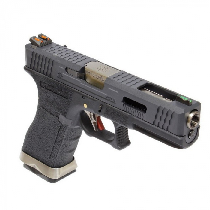 Replica WE18C Custom Silver GBB WE [4]