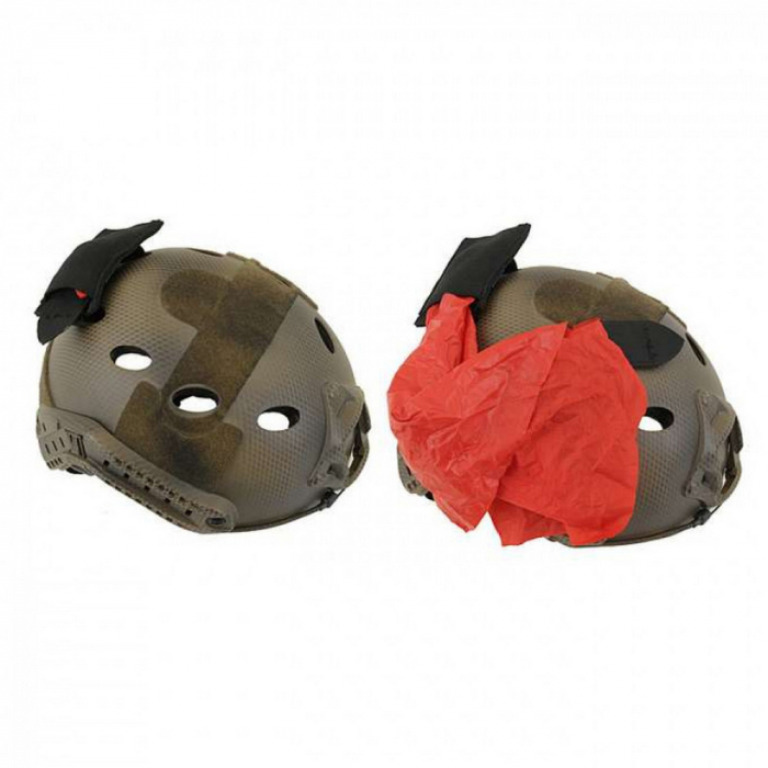 (TG) Pouch airsoft cu steag rosu 8fields [4]