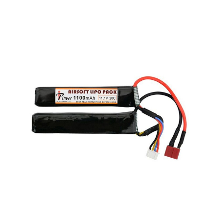 Pentru arme electrice - Acumulator Li-Po 1100mAh 11.1V 20C IPower Deans