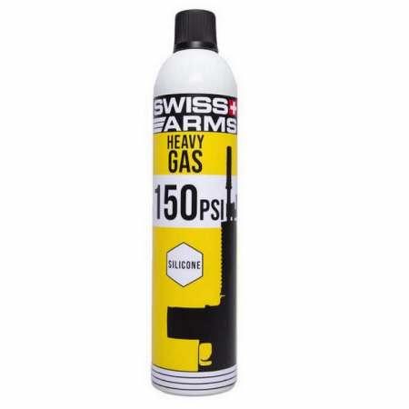 Gaz - Green Gas 150 PSI Swiss Arms 760 ml silicon