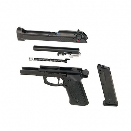 Replica KJW M9 Vertec gas full metal [6]