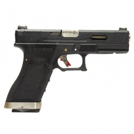 Replica WE18C Custom Silver GBB WE [1]