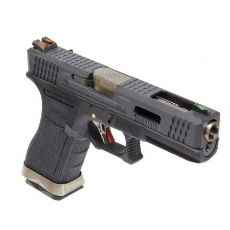 Replica WE18C Custom Silver GBB WE [3]