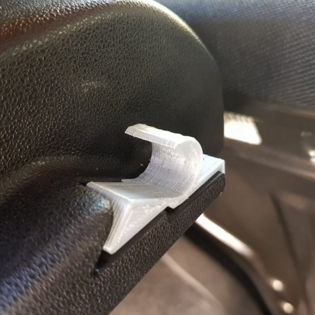 Set 2 cleme din plastic prindere raft portbagaj Grande Punto [3]