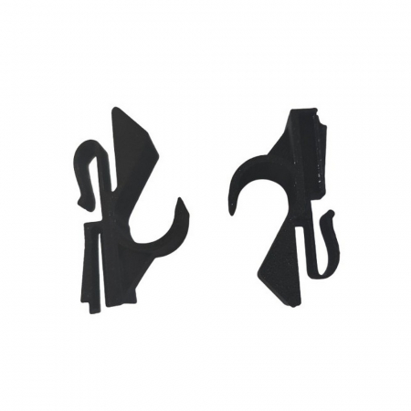 Custom - Set 2 cleme din plastic prindere raft portbagaj Grande Punto