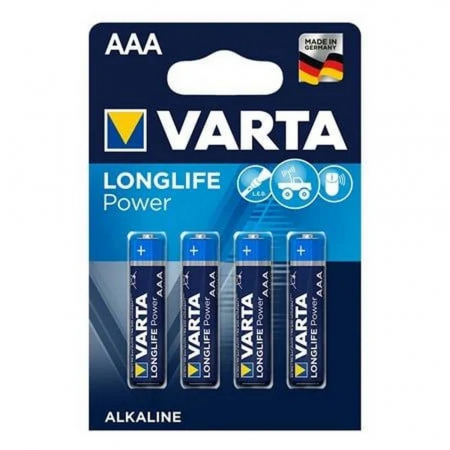 Alte accesorii - Set 4 baterii Varta LONGLIFE Power LR03 AAA BAT0236