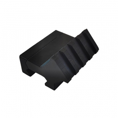 Piese si accesorii - Sina RIS din plastic inclinata la 45 de grade