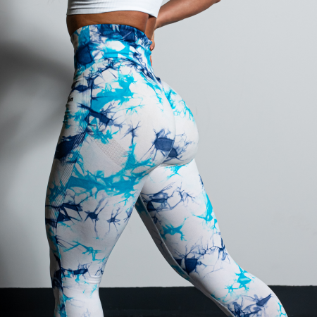 Colectia Splash - Colanti push-up Blue Splash pentru femei