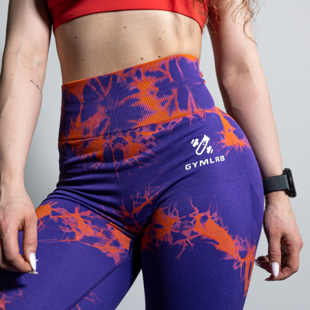 Colectia Splash - Colanti push-up Orange Splash pentru femei