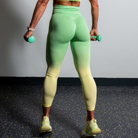 Colectia Candy - Colanti push-up Sunny Lime pentru femei