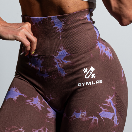 Colectia Splash - Colanti push-up Violet Splash pentru femei