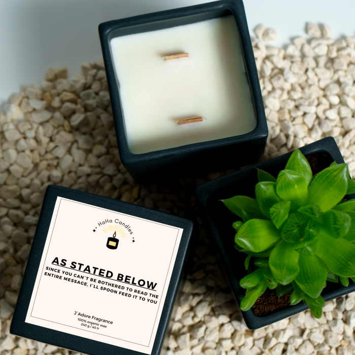 Lumânare Parfumată AS STATED BELOW [2]