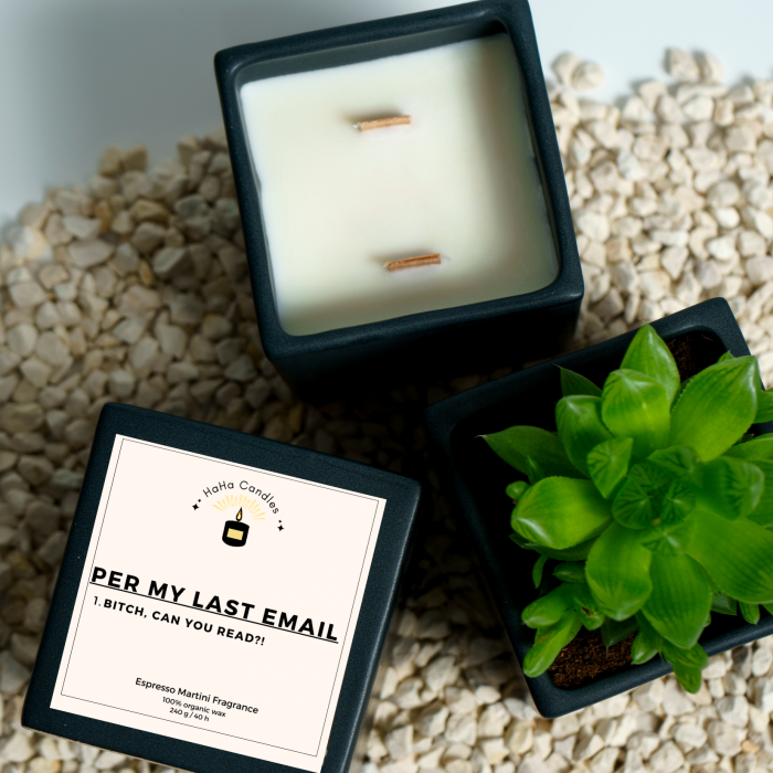 Lumânare Parfumată PER MY LAST EMAIL [2]