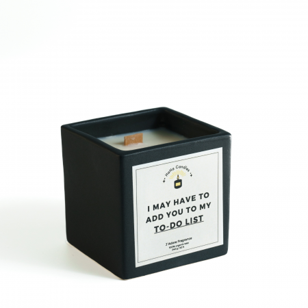 Love Story - Lumânare Parfumată I MAY HAVE TO ADD YOU TO MY TO-DO LIST