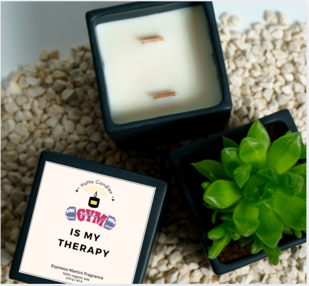 Gym - Lumanare parfumata GYM IS MY THERAPY