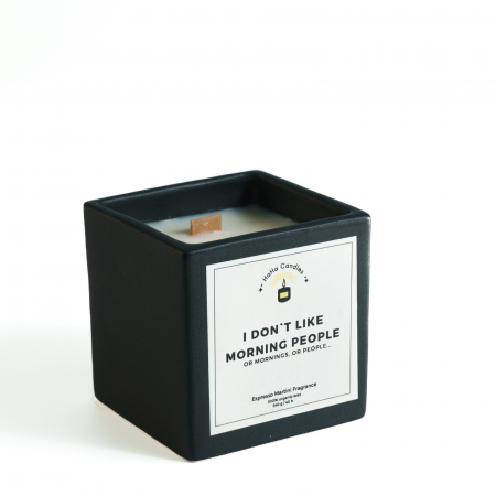 Funny - Lumânare Parfumată I DON`T LIKE MORNING PEOPLE