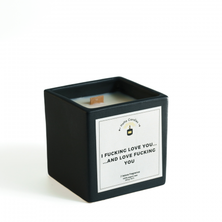 Love Story - Lumânare Parfumată I FUCKING LOVE YOU