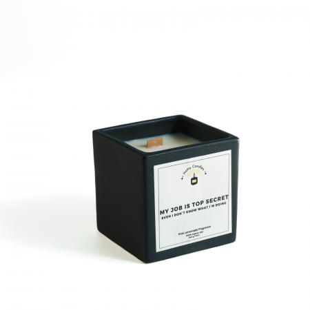 Shop - Lumânare Parfumată MY JOB IS TOP SECRET