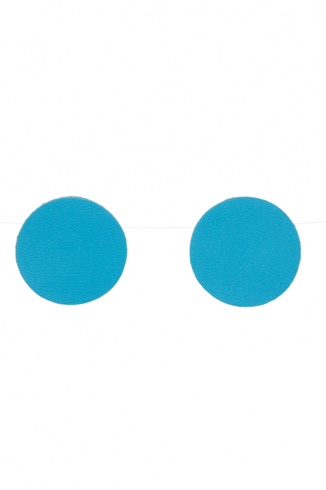 Cercei Cerc (2.5 cm) - Bleu [2]