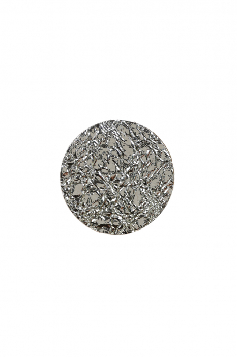Cercei cerc (3 cm) - Platina [2]