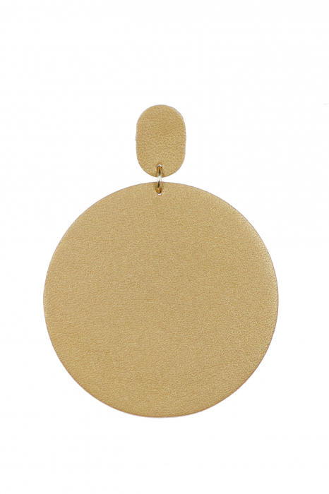 Cercei Cerc (6.5 cm) - Auriu [3]
