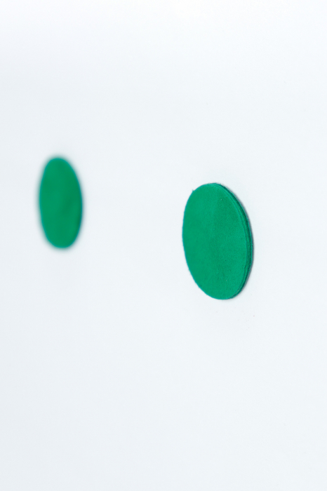 Cercei cerc - Verde iarba [2]