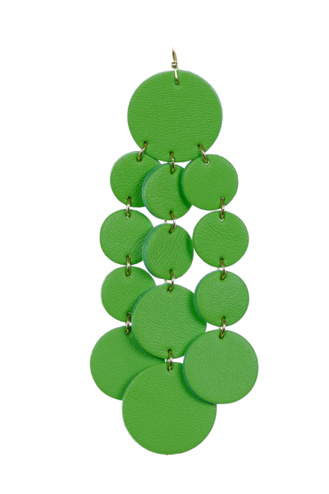 Cercei Confetti - Verde [4]