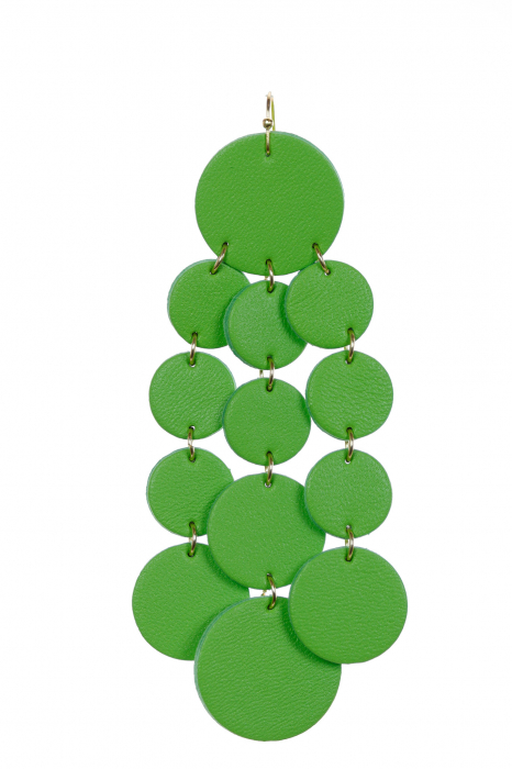 Cercei Confetti - Verde [3]