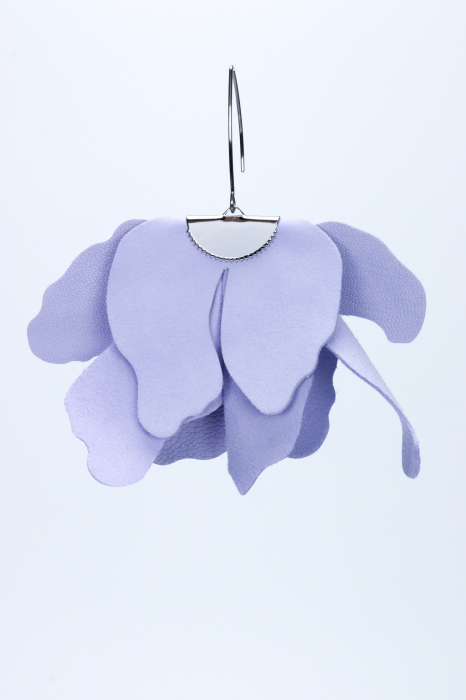 Cercei floare mare - Lila [3]