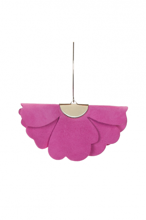 Cercei floare mica - Barbie pink [3]