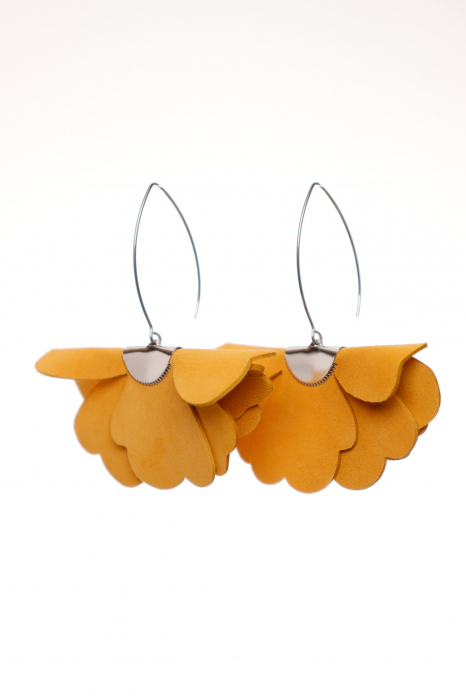 Cercei floare mica - Golden yellow [2]