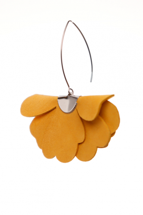 Cercei floare mica - Golden yellow [3]