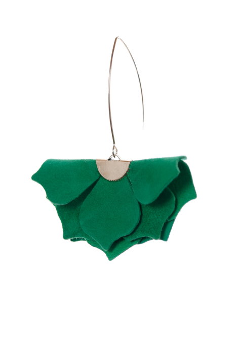 Cercei Urban Petals - Verde Smarald [5]