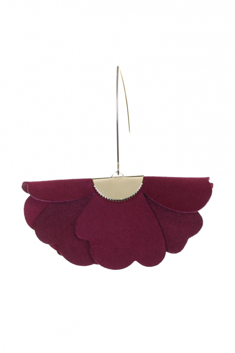 Cercei floare mica - Plum caspia [3]