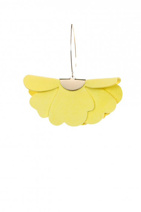 Cercei Floare mica - Galben luminos [3]