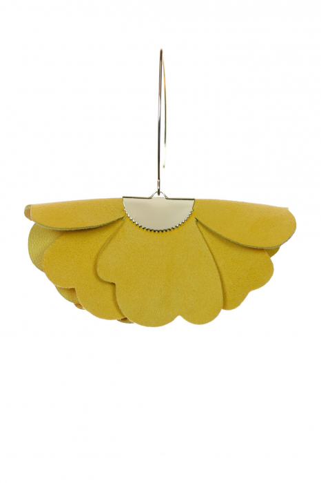 Cercei floare mica - Galben [3]