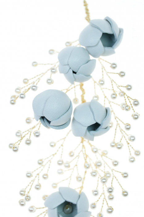 Set Cercei + Accesoriu pentru par mireasa [6]
