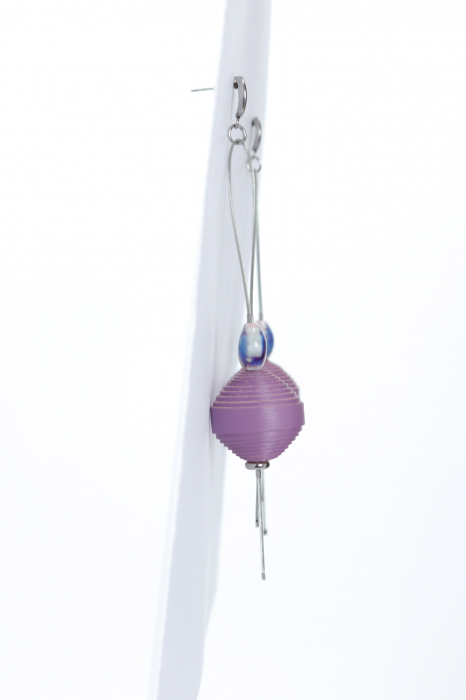 Cercei Leatherbonbon Plutitor - Lila [5]