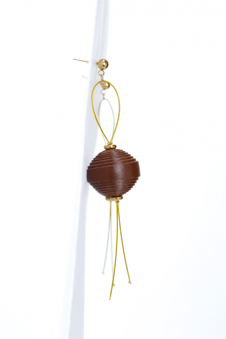 Cercei Leatherbonbon Plutitor - Maro [6]