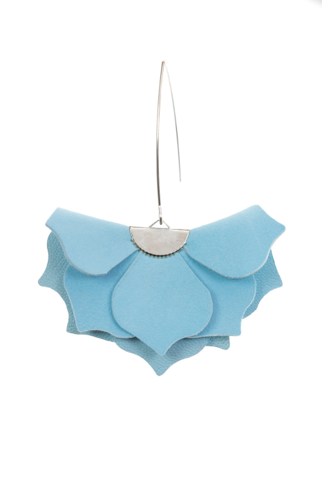 Cercei Urban Petals - Bleu ciel [4]