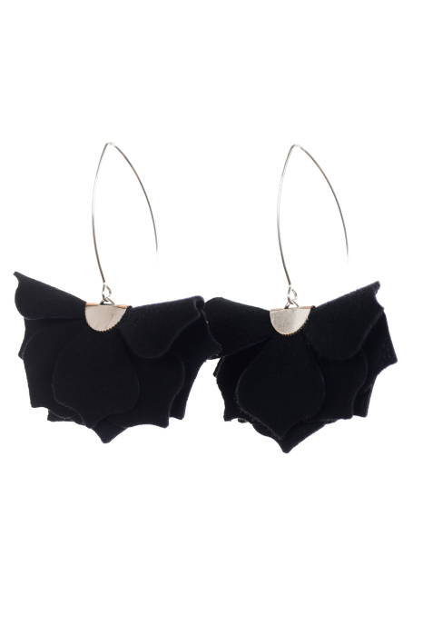 Cercei Urban Petals - Negru [3]