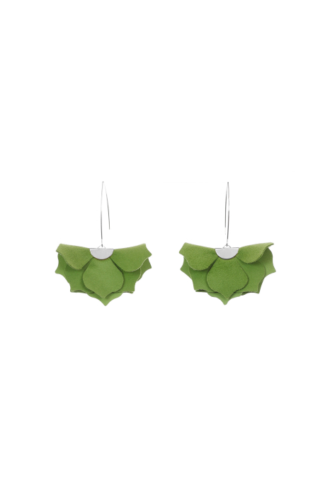 Cercei Urban Petals - Verde fistic [1]
