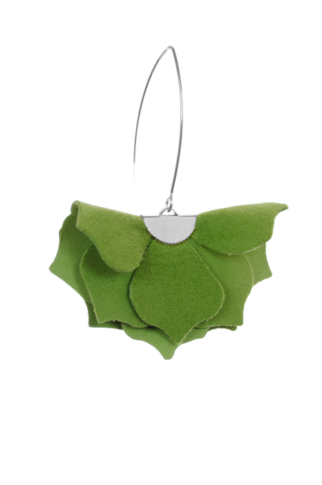 Cercei Urban Petals - Verde fistic [6]
