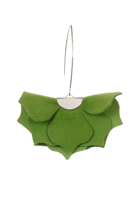 Cercei Urban Petals - Verde fistic [4]